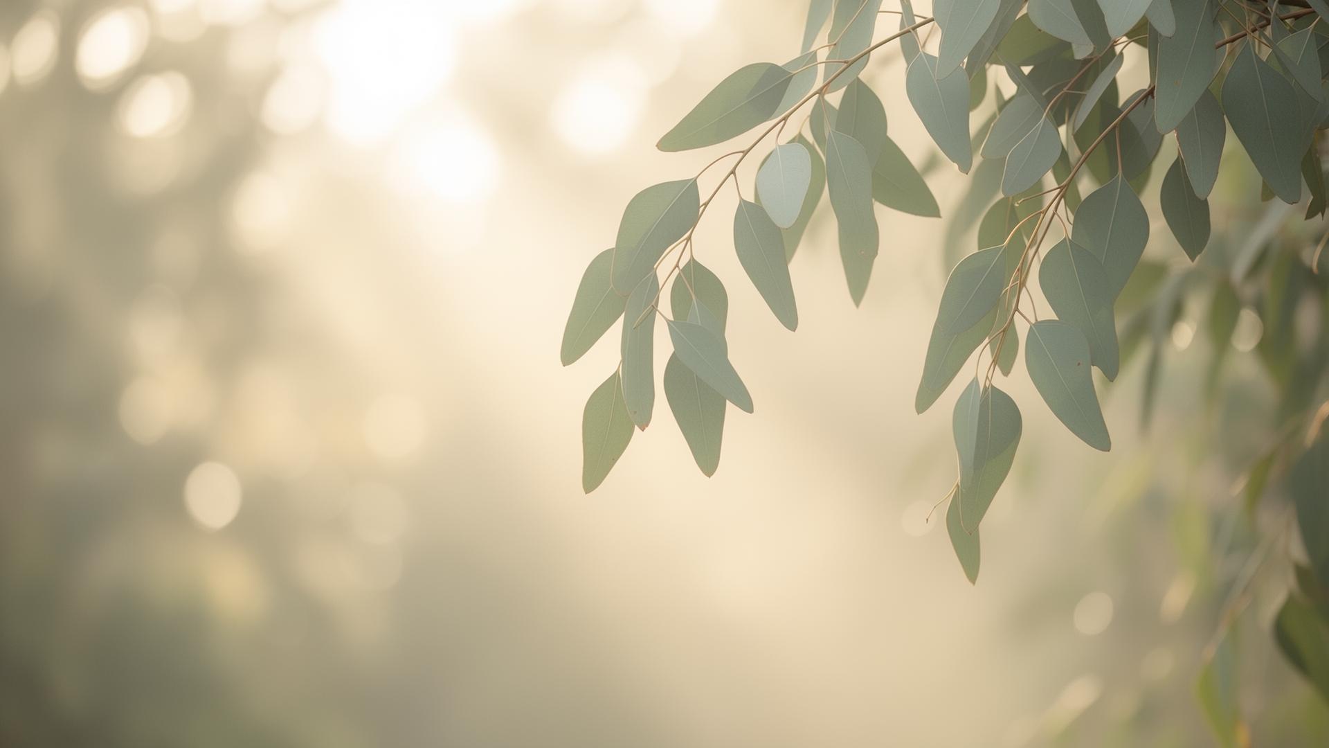 Serene botanical background